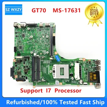 שופץ עבור MSI GT70 MS-1763 מחשב נייד לוח אם MS-17631 PGA947 תמיכה I7 מעבד 100% נבדק מהירה התמונה