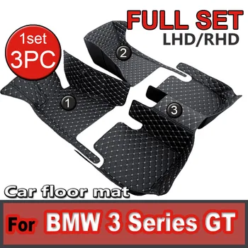 המכונית מחצלות עבור ב. מ. וו סדרה 3 GT Gran Turismo F34 2013~2018 מגן כרית מזרן יוקרה עור השטיח שטיחים סט אביזרי רכב התמונה